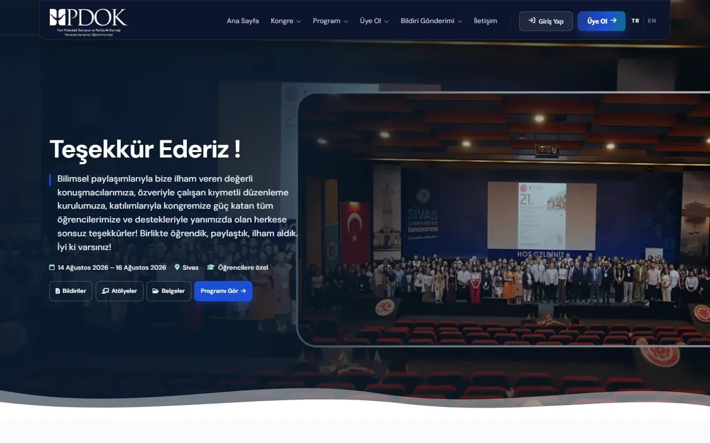21. Ulusal PDR Öğrencileri Kongresi