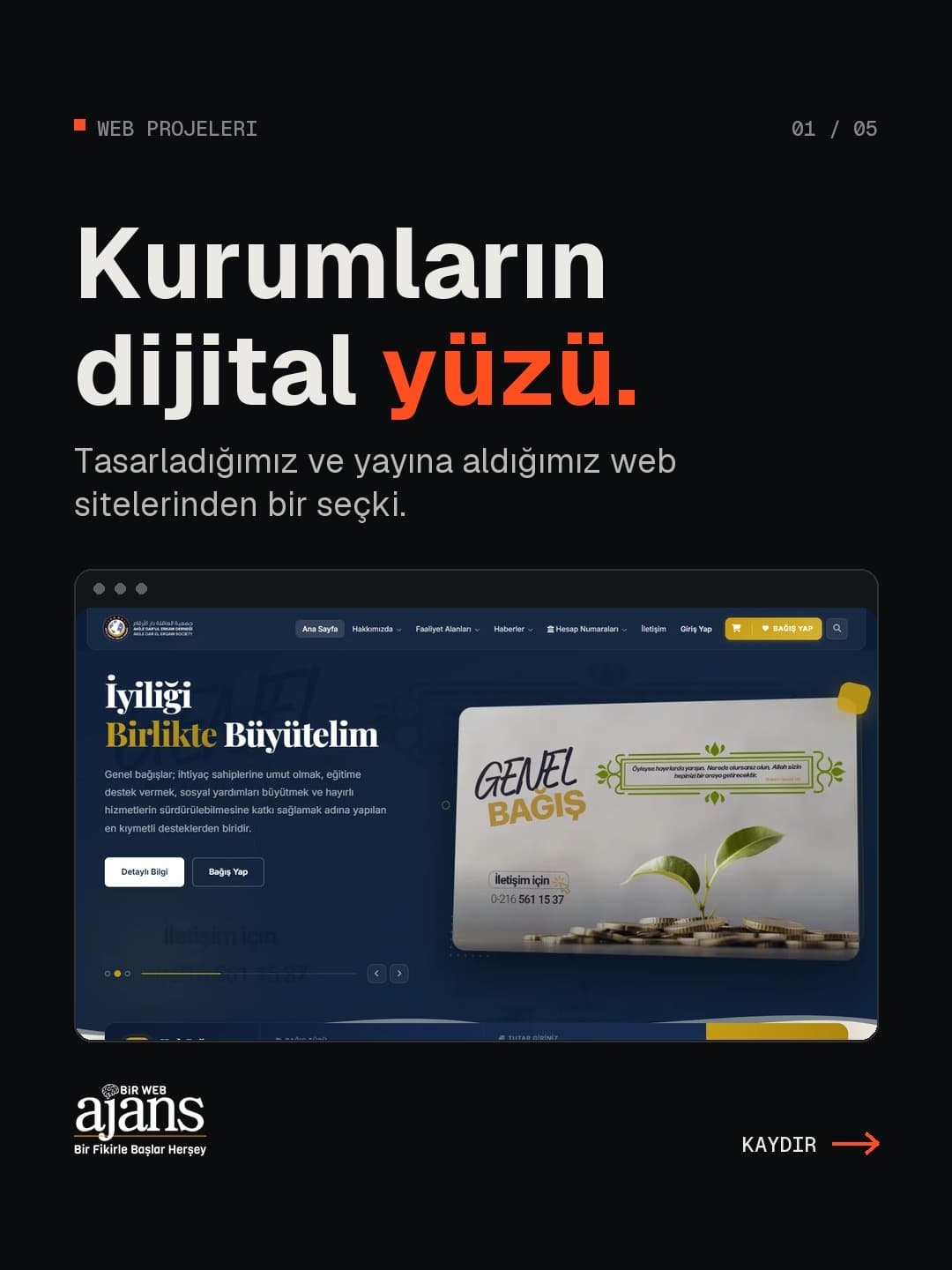 Kurumların dijital yüzü: web sitelerinden bir seçki.