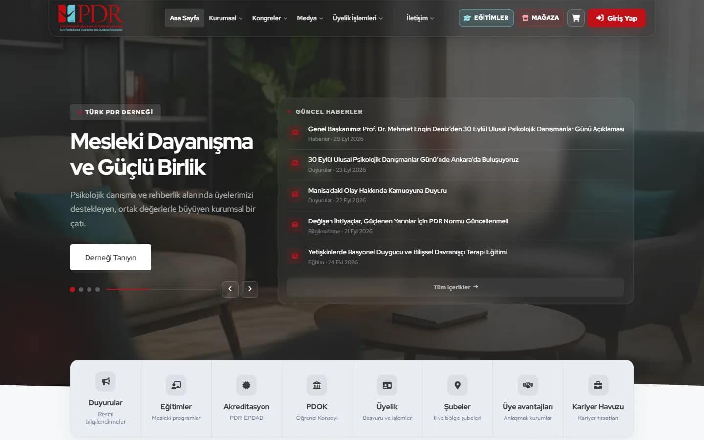 PDR Platform — Enterprise membership & education platform